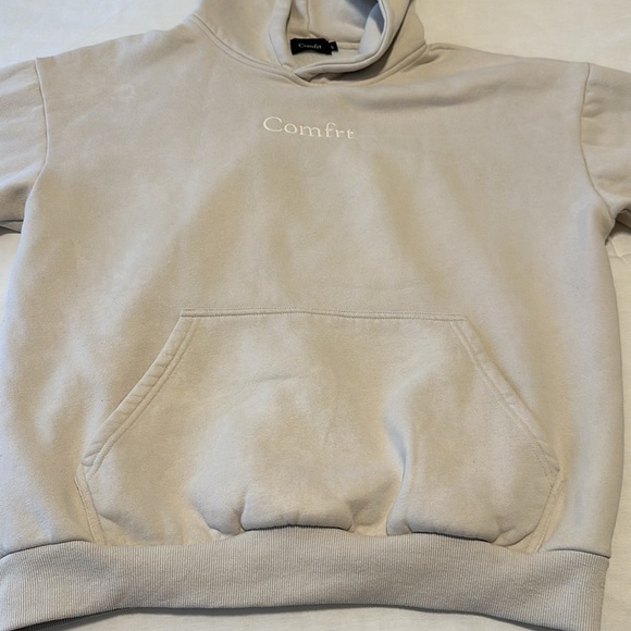 Comfrt ‘Signature Fit Hoodie’ in Bone Size L - Picture 7 of 14